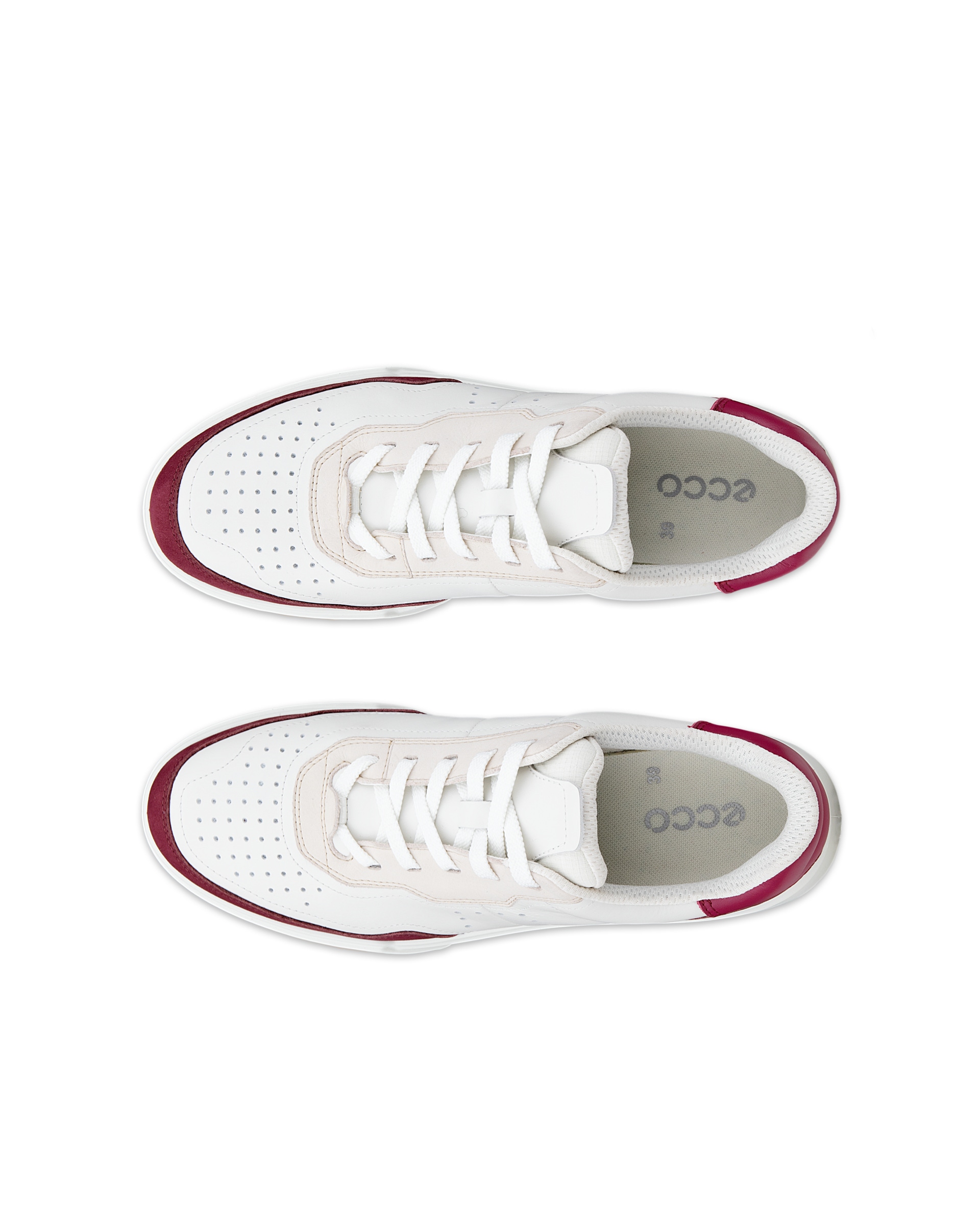 ECCO STREET COURT - Rojo - Top left pair
