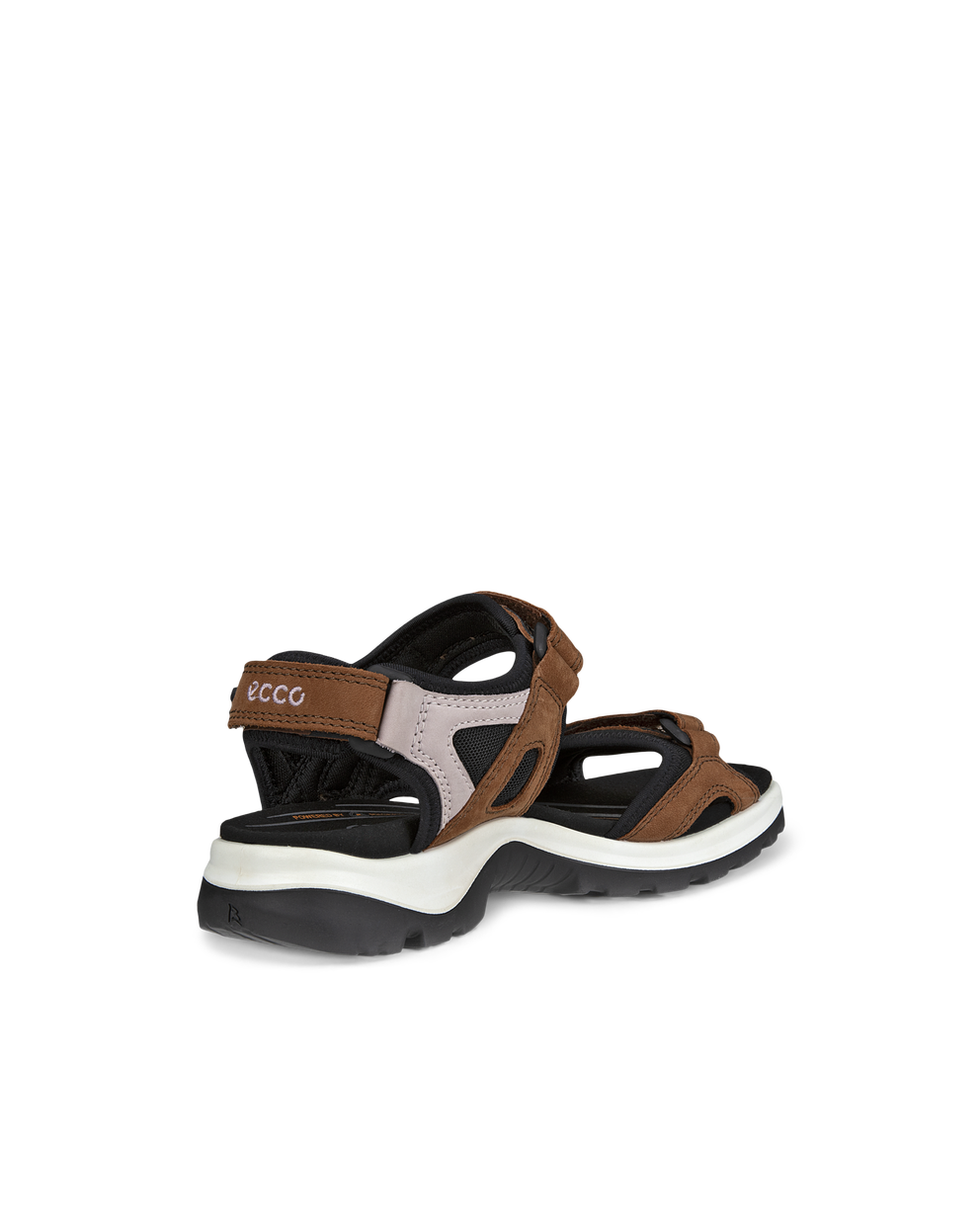 ECCO WOMEN'S YUCATAN SANDAL - Brown - Back