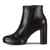 Women's ECCO® Shape Sculpted Motion 75 Leather Ankle Boot - Black - Inside