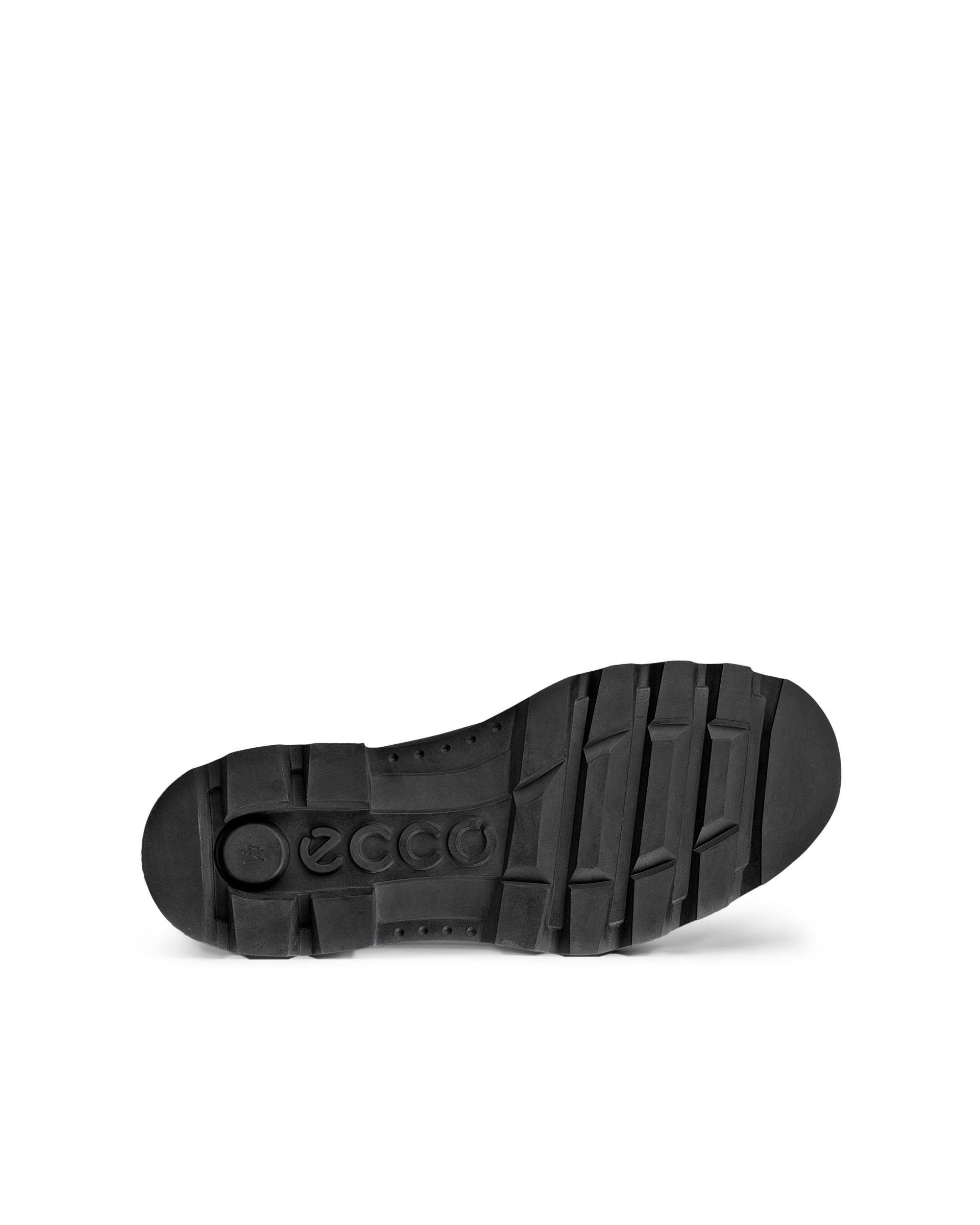 ECCO® Grainer nubukist Chelsea poolsaapad meestele - Must - Sole