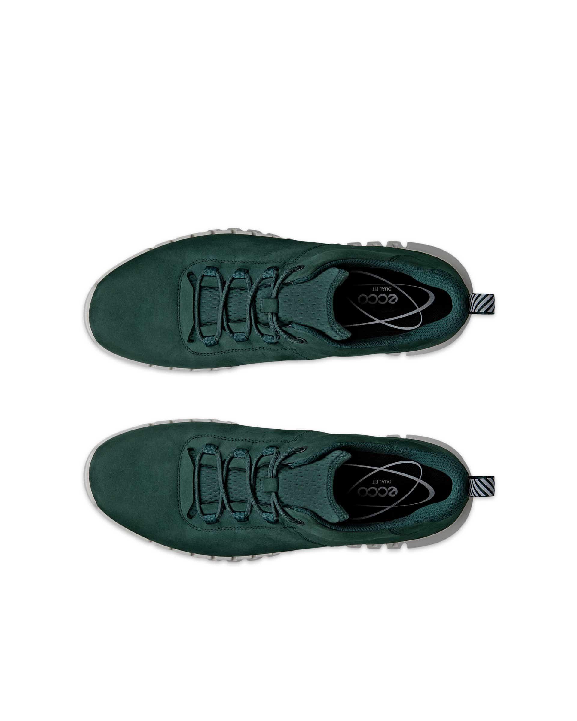 Pánske nubukové tenisky ECCO® GRUUV - Zelená - Top left pair