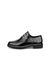 Women's ECCO® Metropole Amsterdam Leather Derby Shoe - Black - Outside