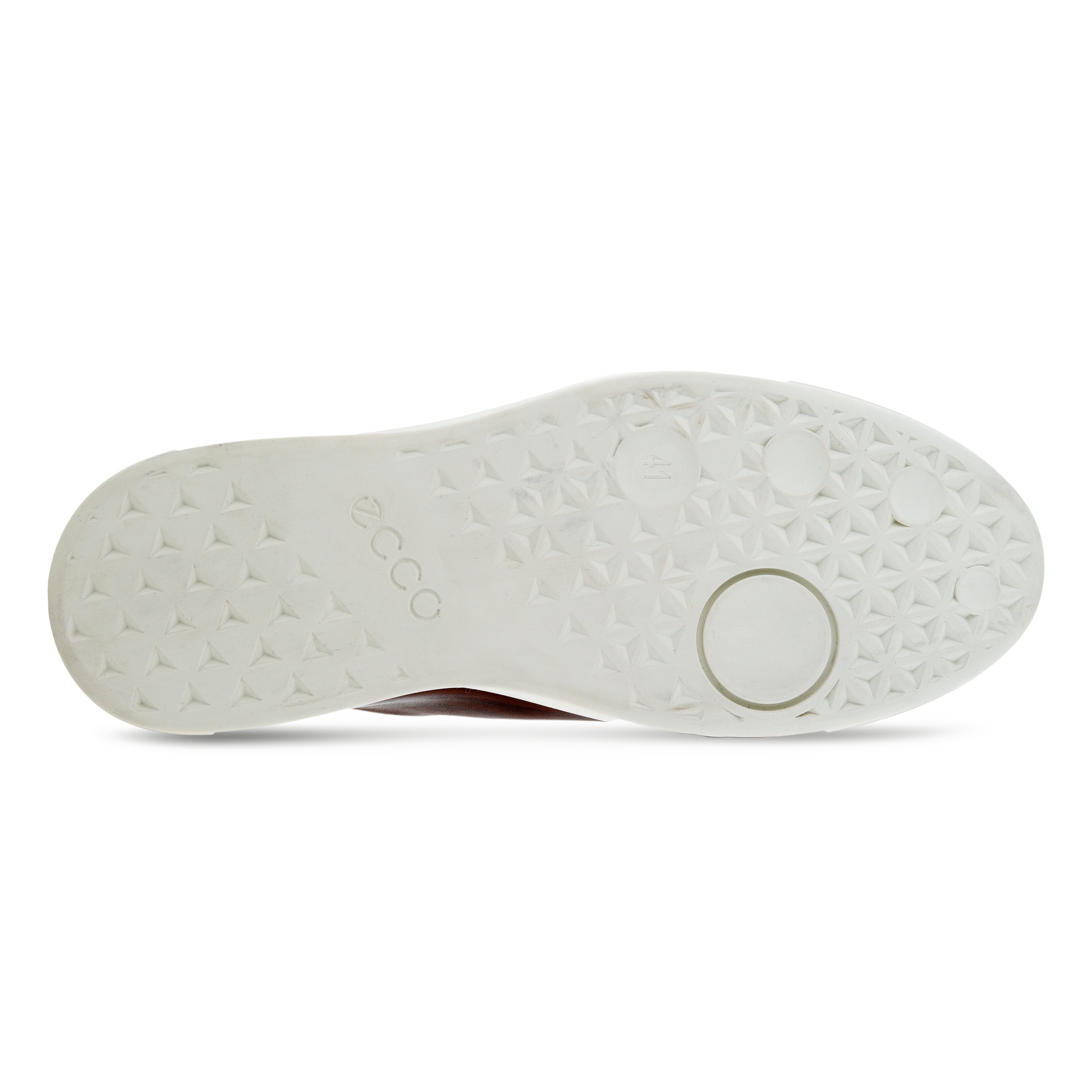 ECCO Street Tray Plus Men's Premium Sneaker - Brown - Sole