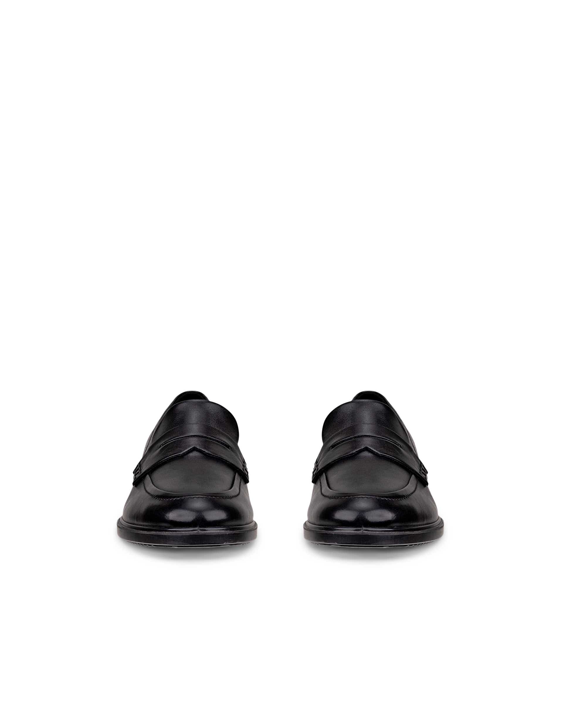 Mocassins couro mulher ECCO® DRESS CLASSIC 15 - Preto - Front pair