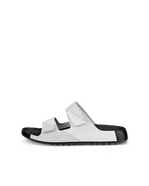 ECCO Men Cozmo Upcycle Slide Lea - White - Outside