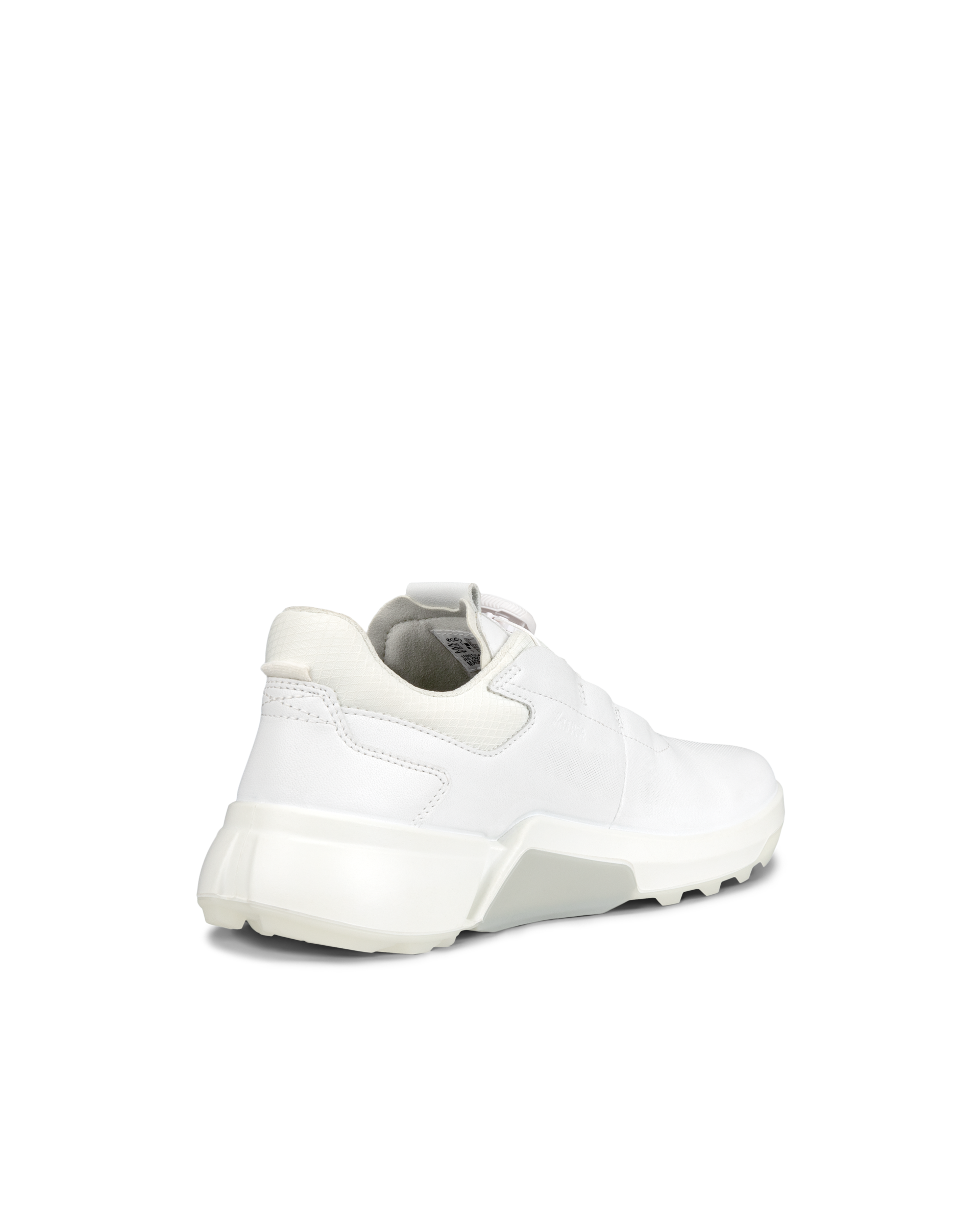 Women's ECCO® Golf BIOM H4 BOA Leather Gore-Tex Shoe - White - Back