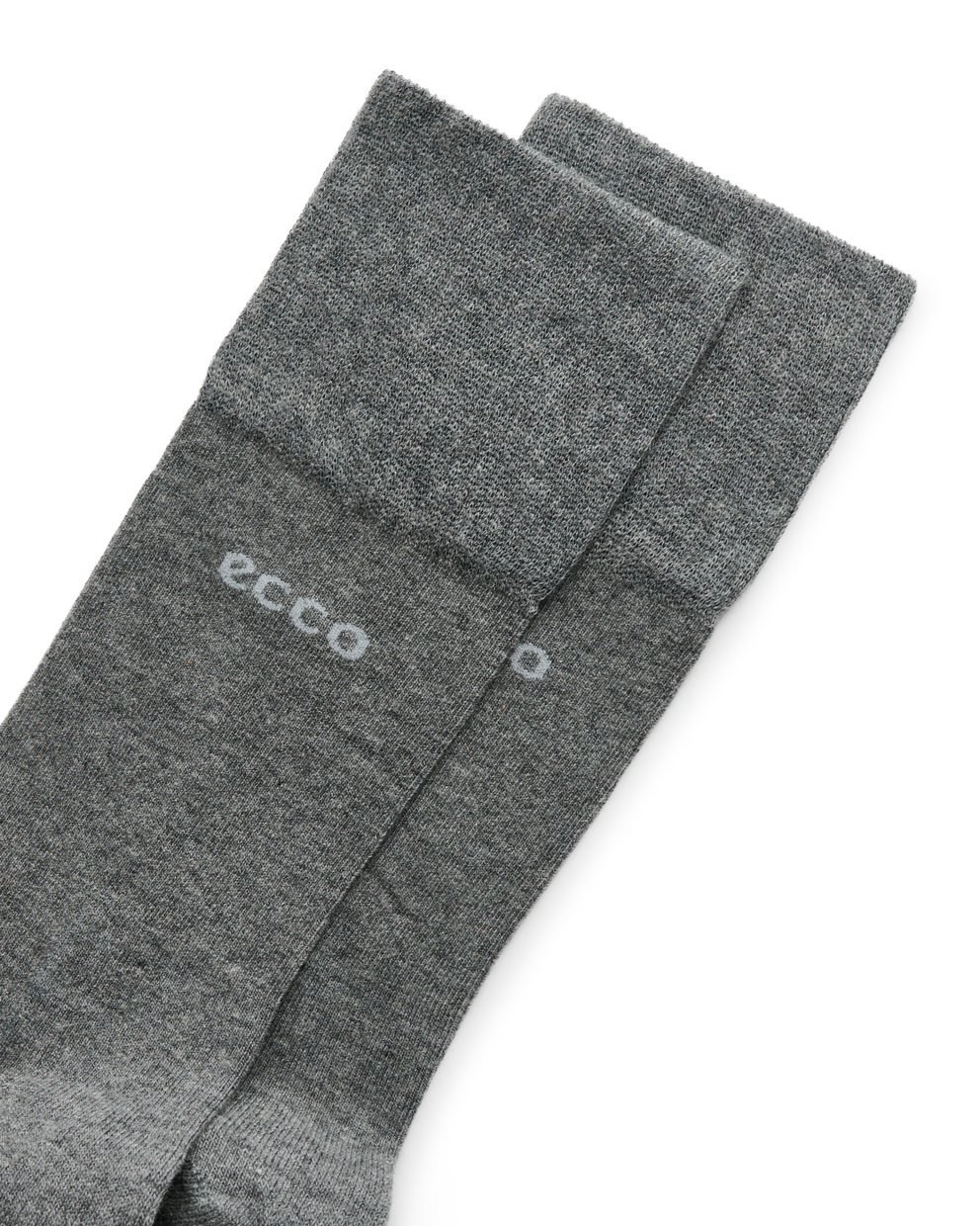 남여공용 ECCO Longlife 미드컷 양말 - Grey - Detail-1