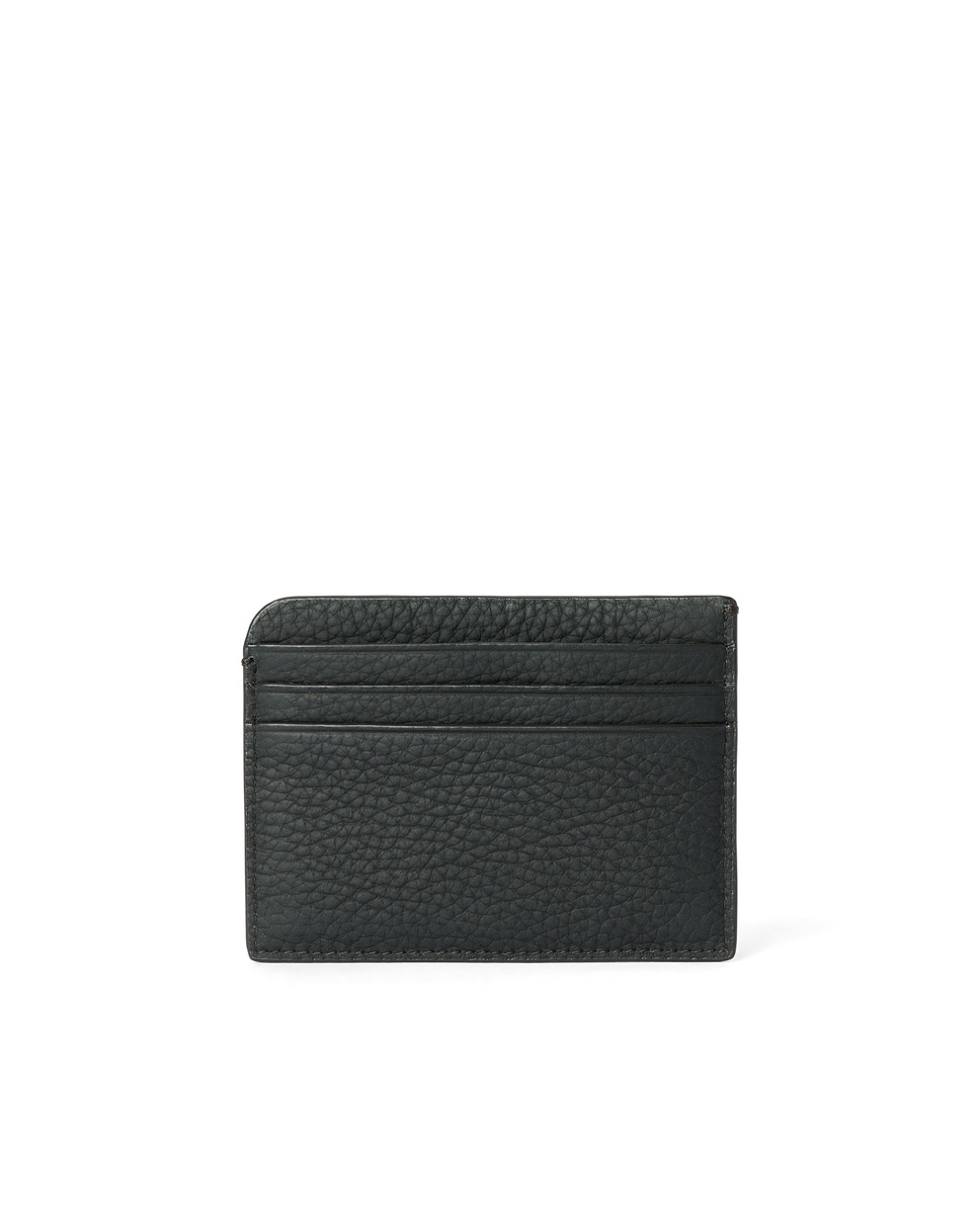 ECCO® Leather Card Case - Black - Back