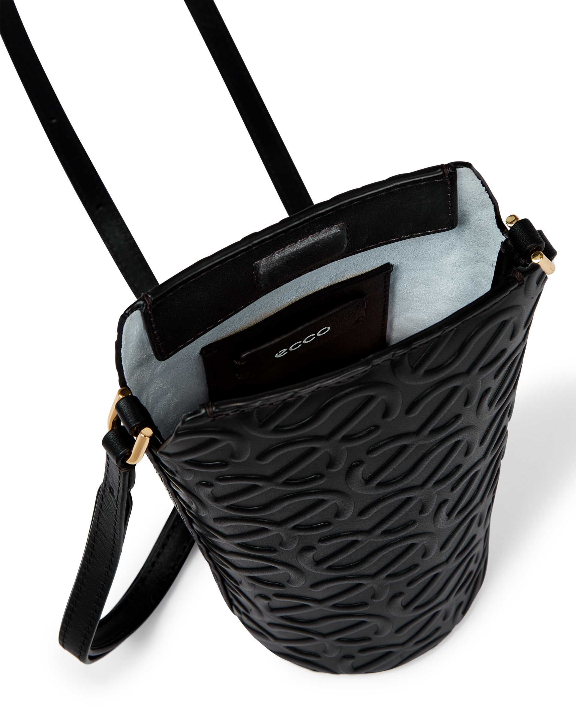 ECCO Pot Bag Wave - Black - Inside