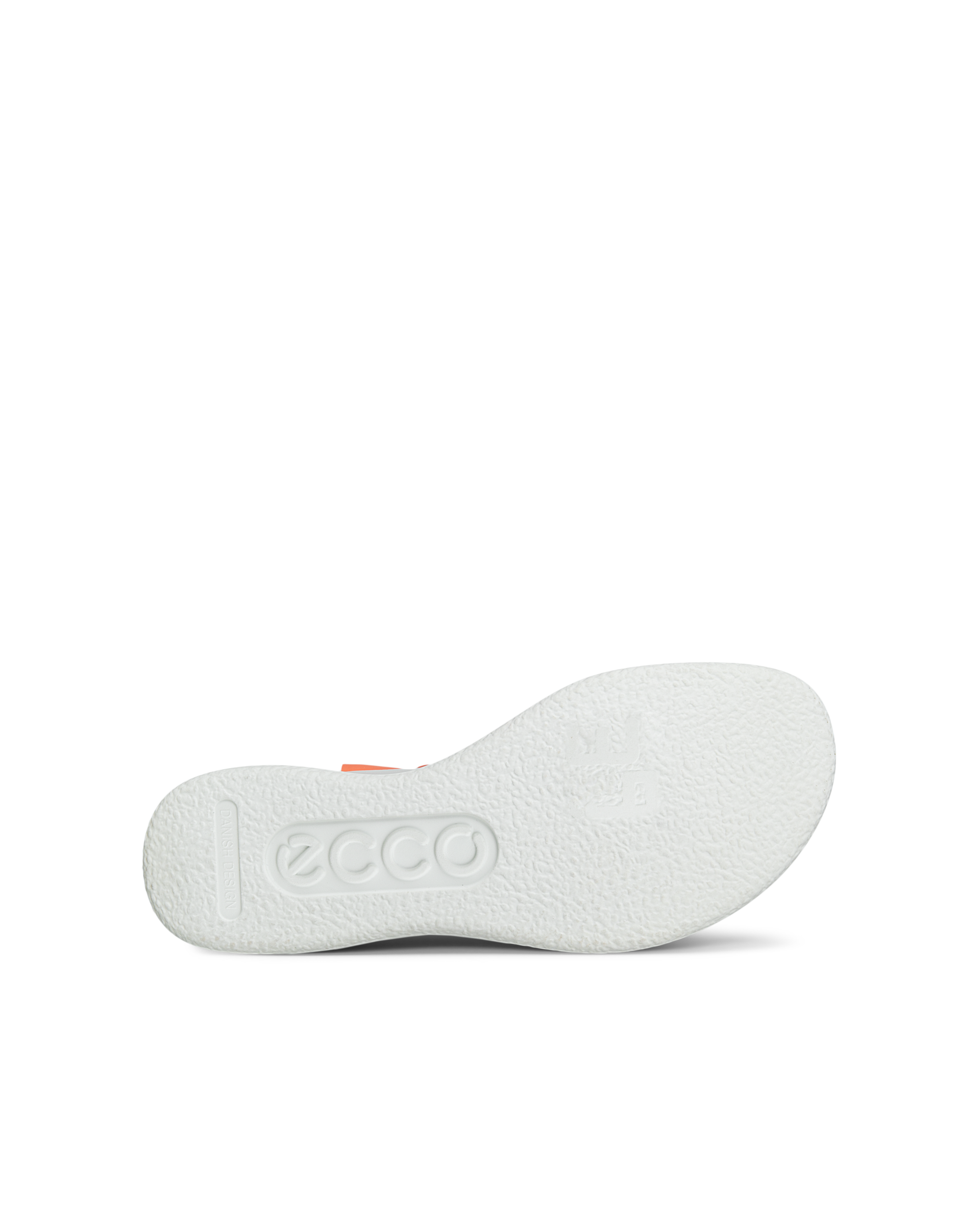 ECCO® Flowt LX sandale compensée cuir pour femme - Orange - Sole