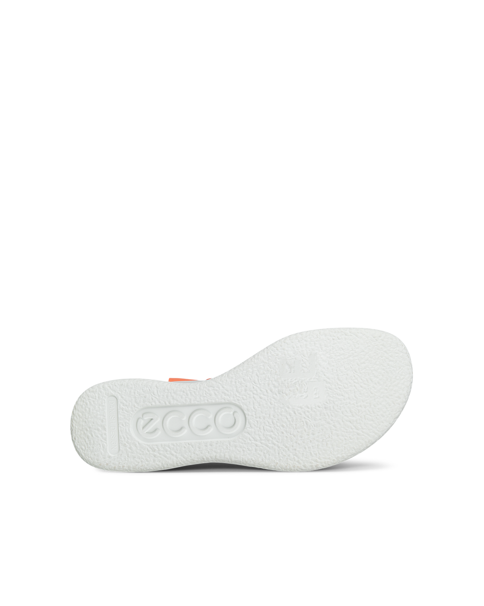 ECCO® Flowt LX sandale compensée cuir pour femme - Orange - Sole