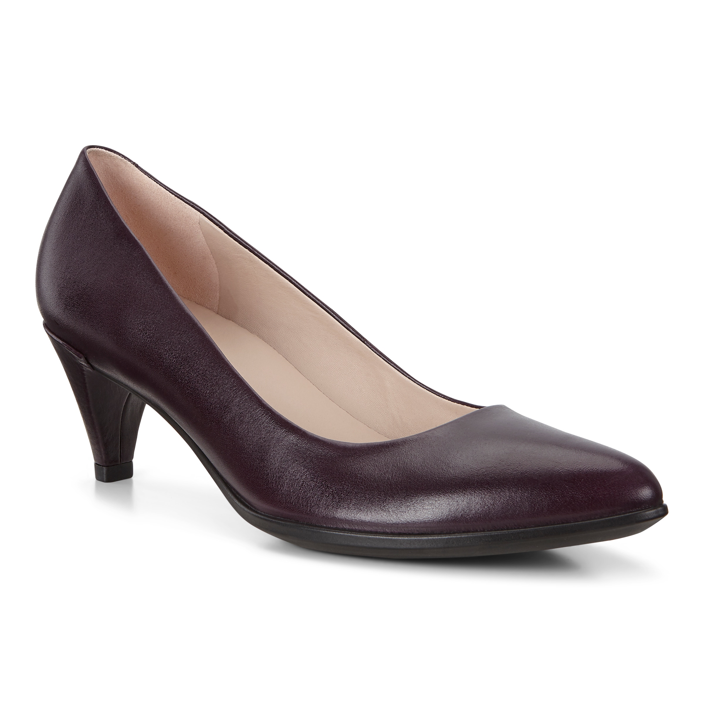 ECCO Shape 45 Women's Pointy Sleek Heels - Purple - Main