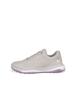 Women's ECCO® Golf LT1 Leather Waterproof Shoe - White - Outside