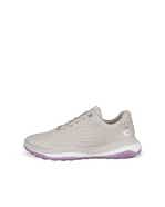 Women's ECCO® Golf LT1 Hybrid Leather Waterproof Shoe - White - Outside