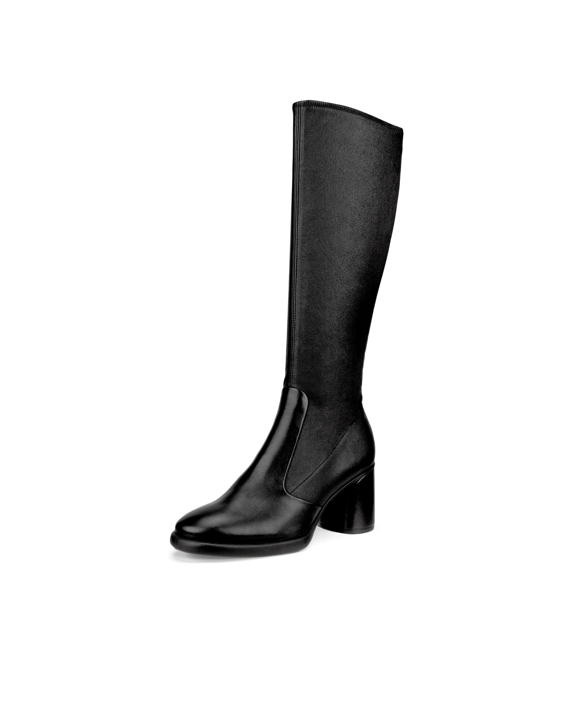 ECCO Sculpted LX 55 ウィメンズ レザーハイカットブーツ - Black - Main