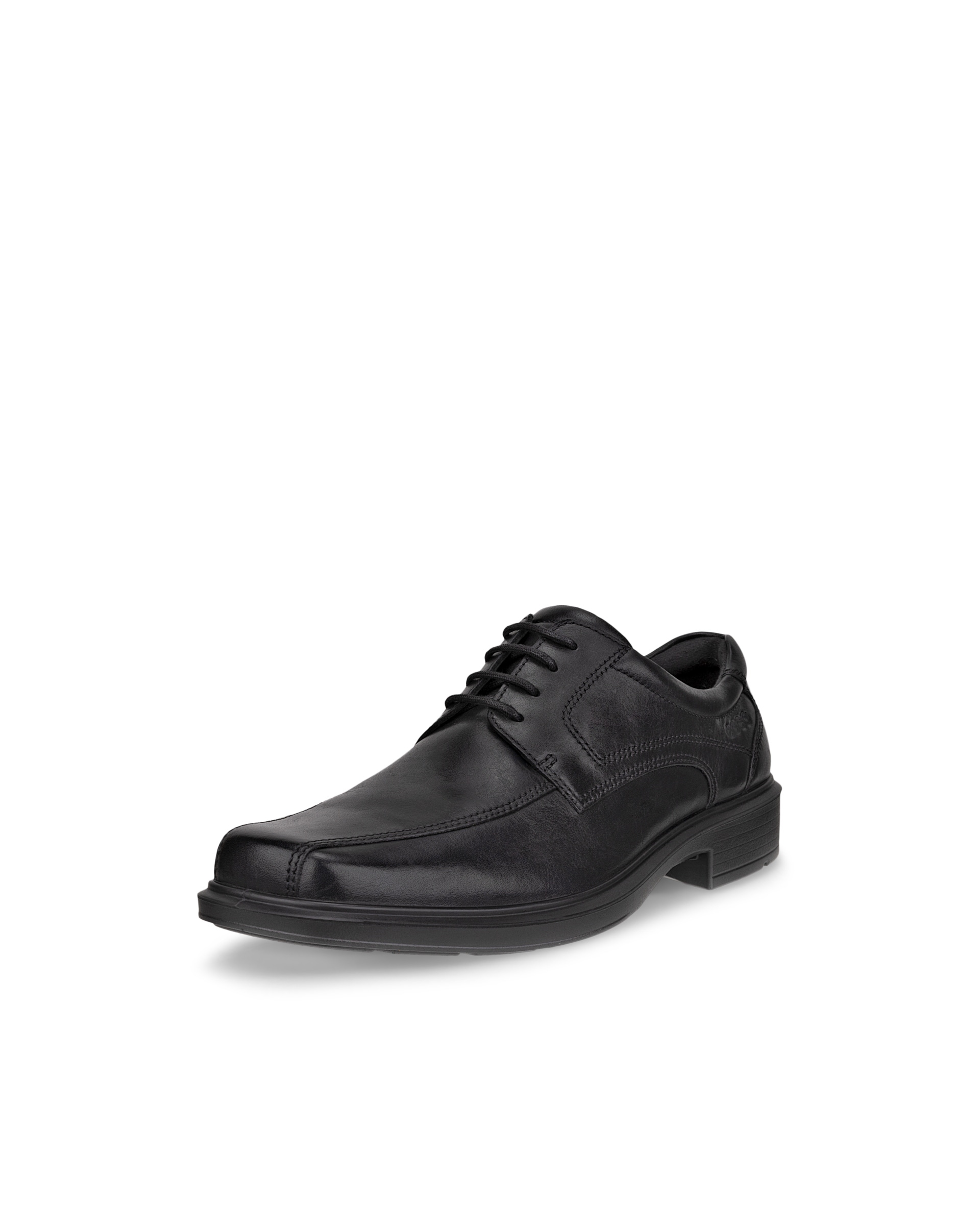 Men's ECCO® Helsinki Classic Leather Shoe - Black - Main