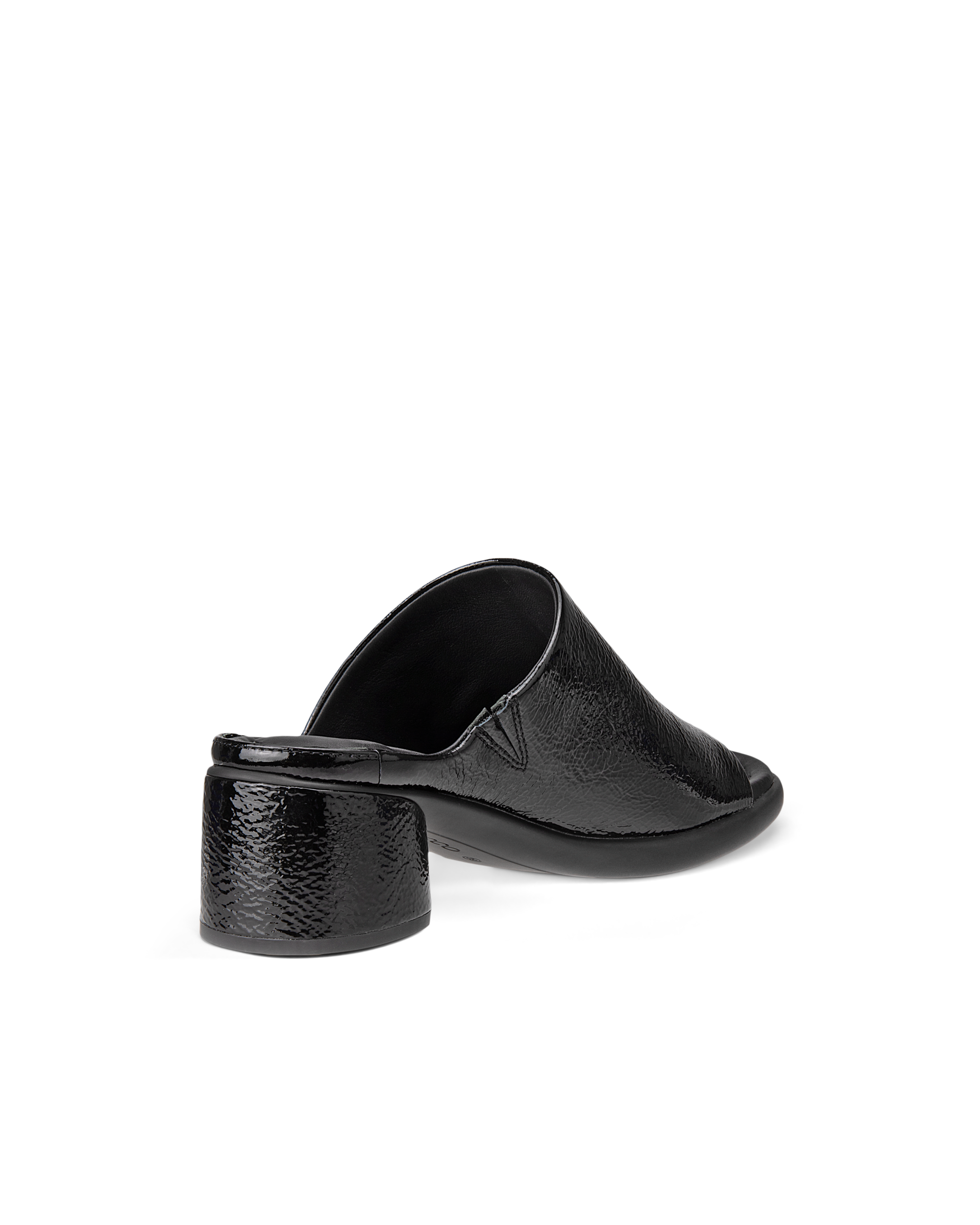 여성용 ECCO® Sculpted Sandal LX 35 가죽 뮬 샌들 - Black - Back