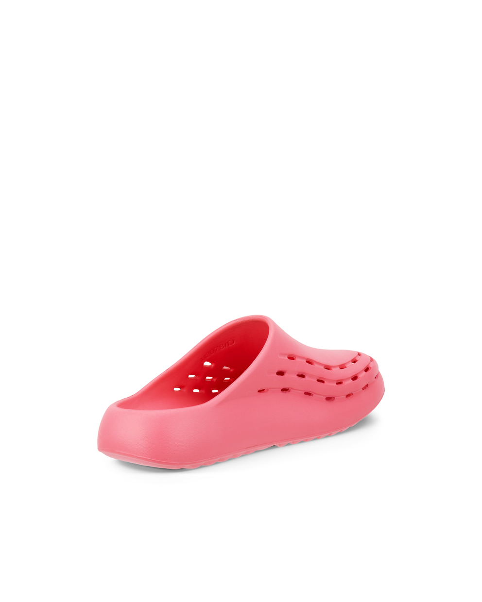 Unisex ECCO® Cozmo Nubuck Walking Sandal - Pink - Back