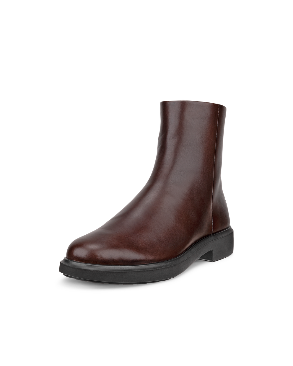 Women's ECCO® Metropole Amsterdam Leather Ankle Boot - Brown - Main