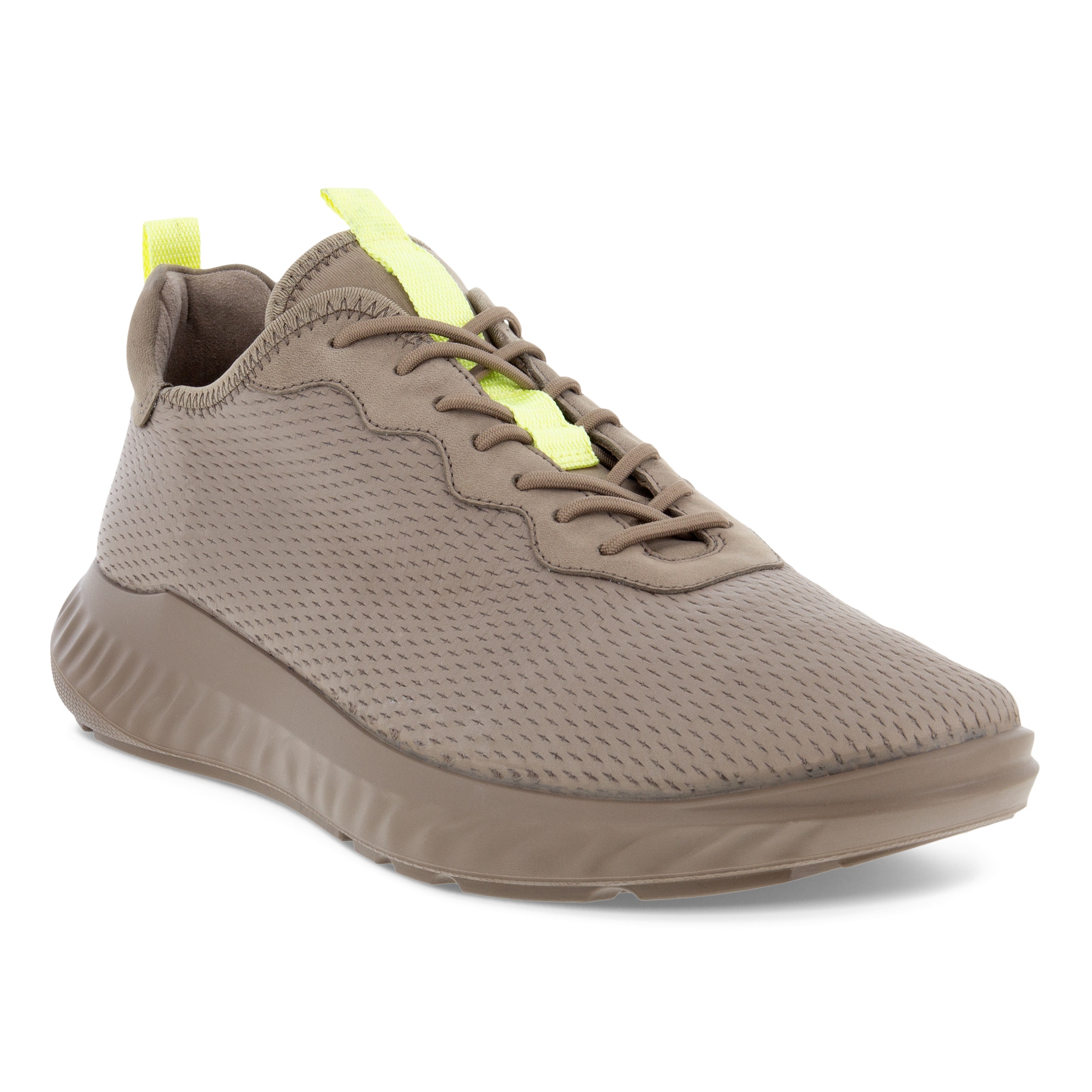 ECCO Men's Ath-1F Street Style Leather Sneakers - Grey - Main