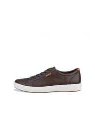 Image 115: ECCO SOFT 7 MEN'S SNEAKER - Brown