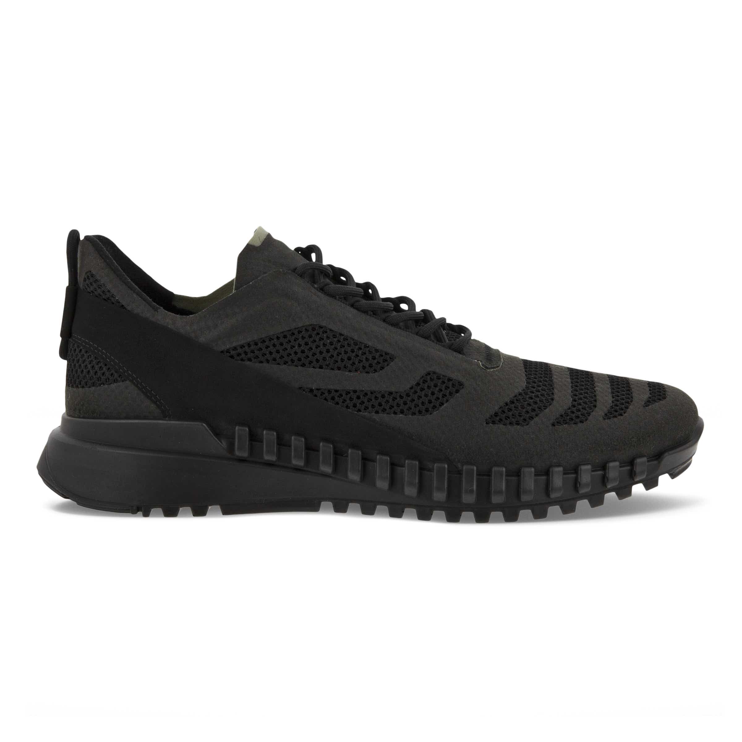 ECCO Zipflex メンズ アウトドアスニーカー - Black - Outside