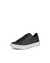 Women's ECCO® Street Tray Leather Sneaker - Black - Main