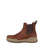 Women's ECCO® Track 25 Leather Chelsea Boot - Brown - Outside