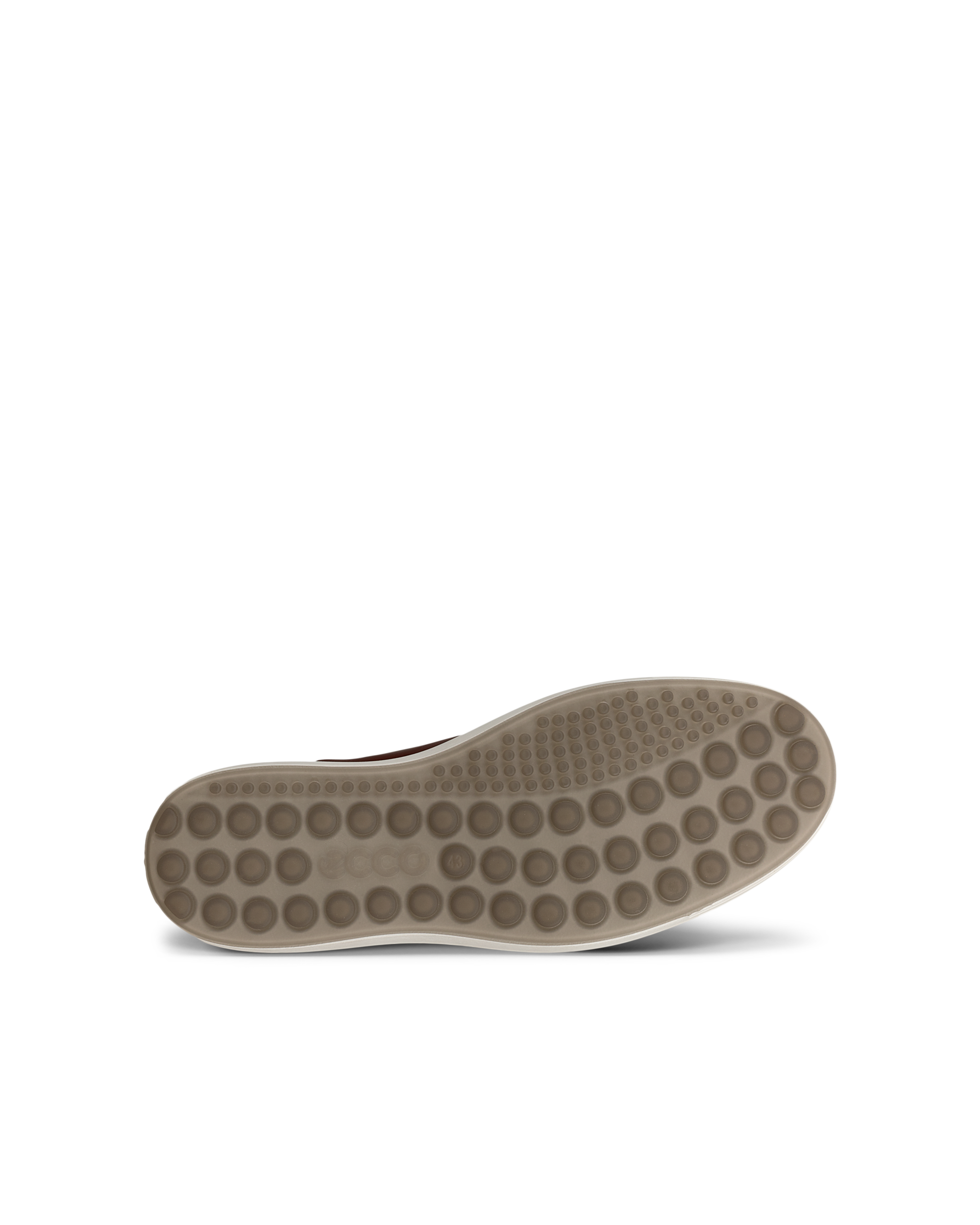 ECCO® Soft 7 baskets en nubuck pour homme - Brun - Sole