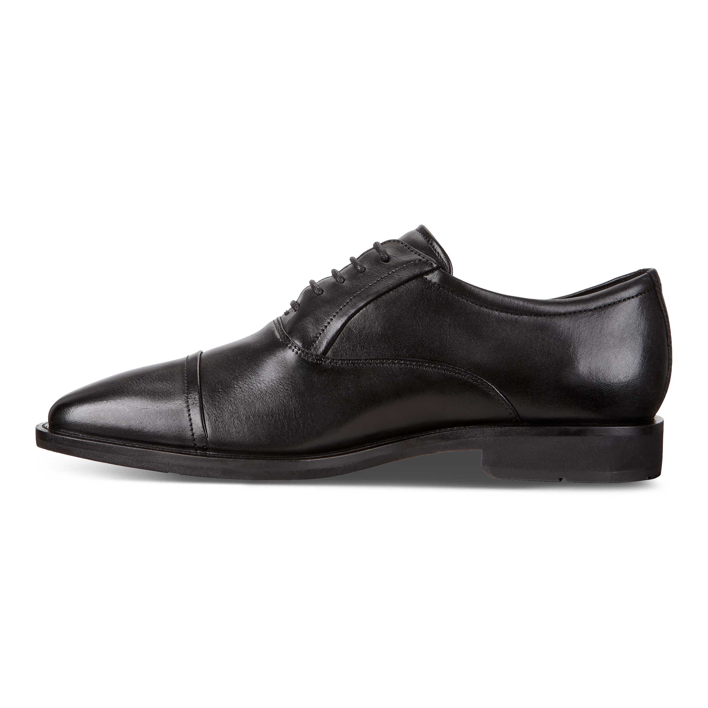 ECCO Calcan Mens Shoes - Black - Inside