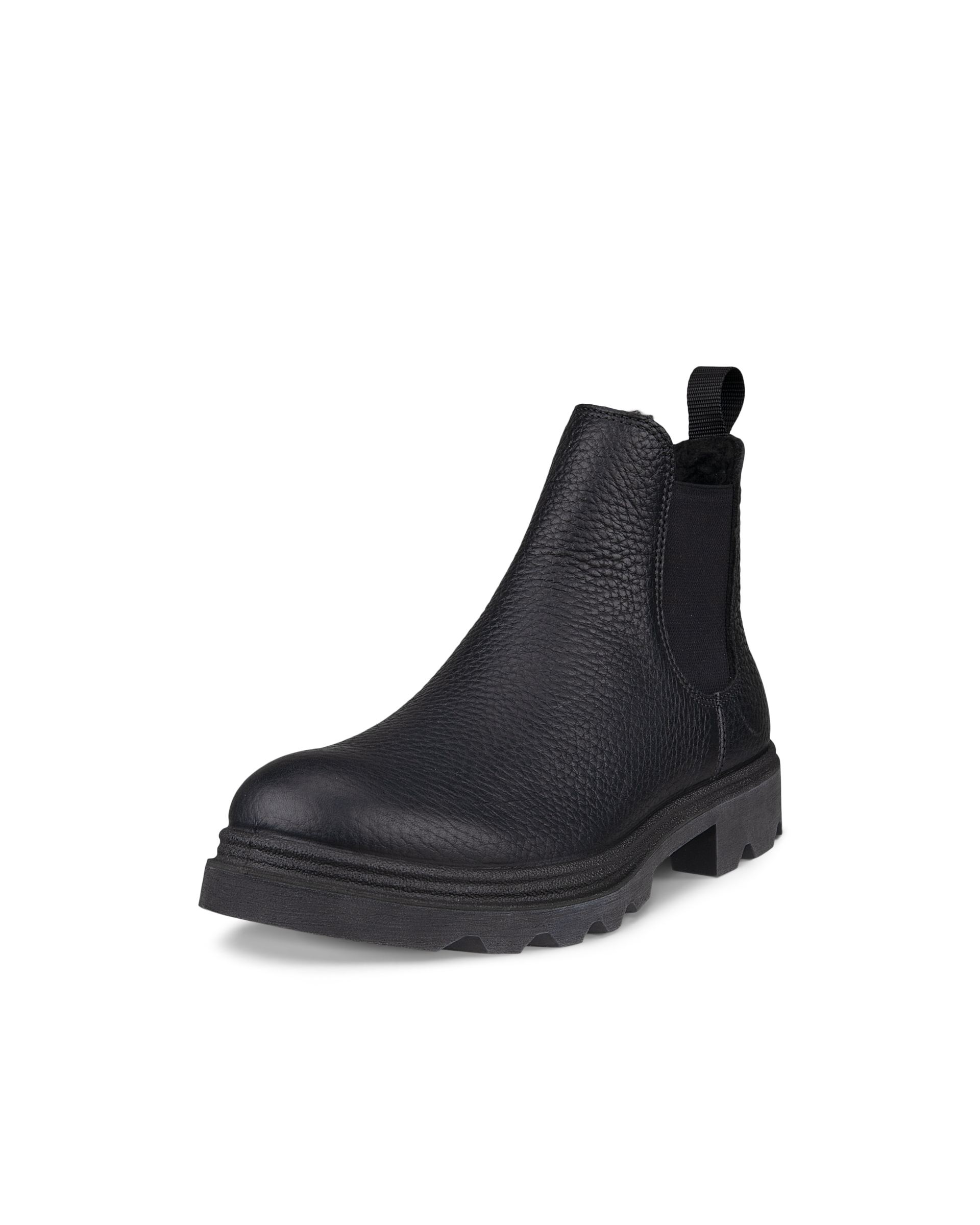 Botas Chelsea de piel ECCO® Grainer para mujer - Negro - Main