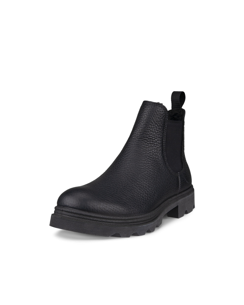 Botas Chelsea de piel ECCO® Grainer para mujer - Negro - Main