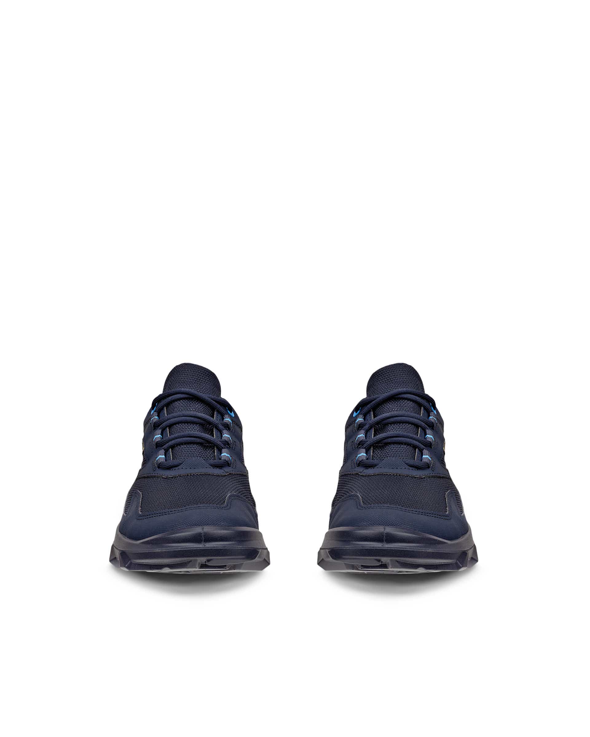 ECCO® MX ženske platnene tenisice Gore-Tex za boravak na otvorenom - Plava - Front pair