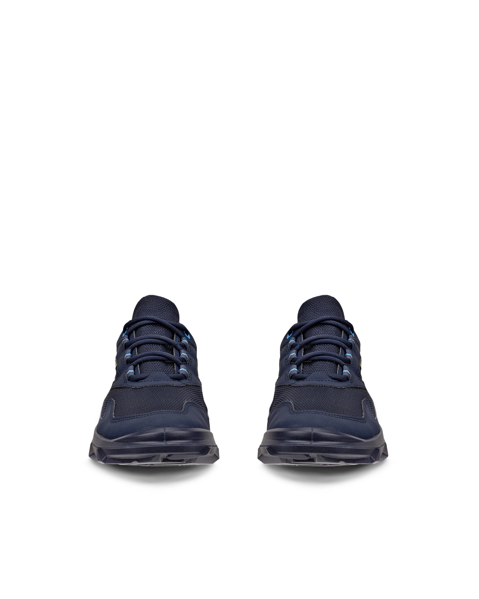 ECCO® MX ženske platnene tenisice Gore-Tex za boravak na otvorenom - Plava - Front pair