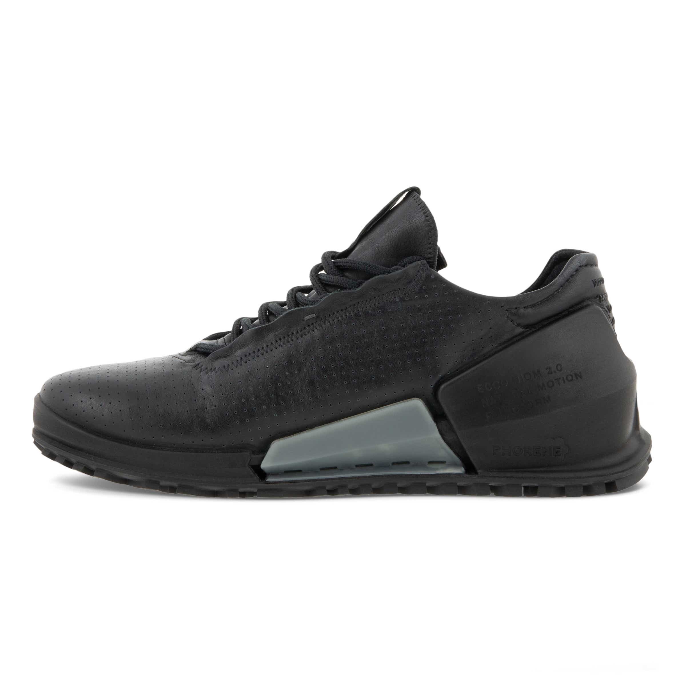 ECCO BIOM 2.0 Low ウィメンズ レザースニーカー - Black - Inside