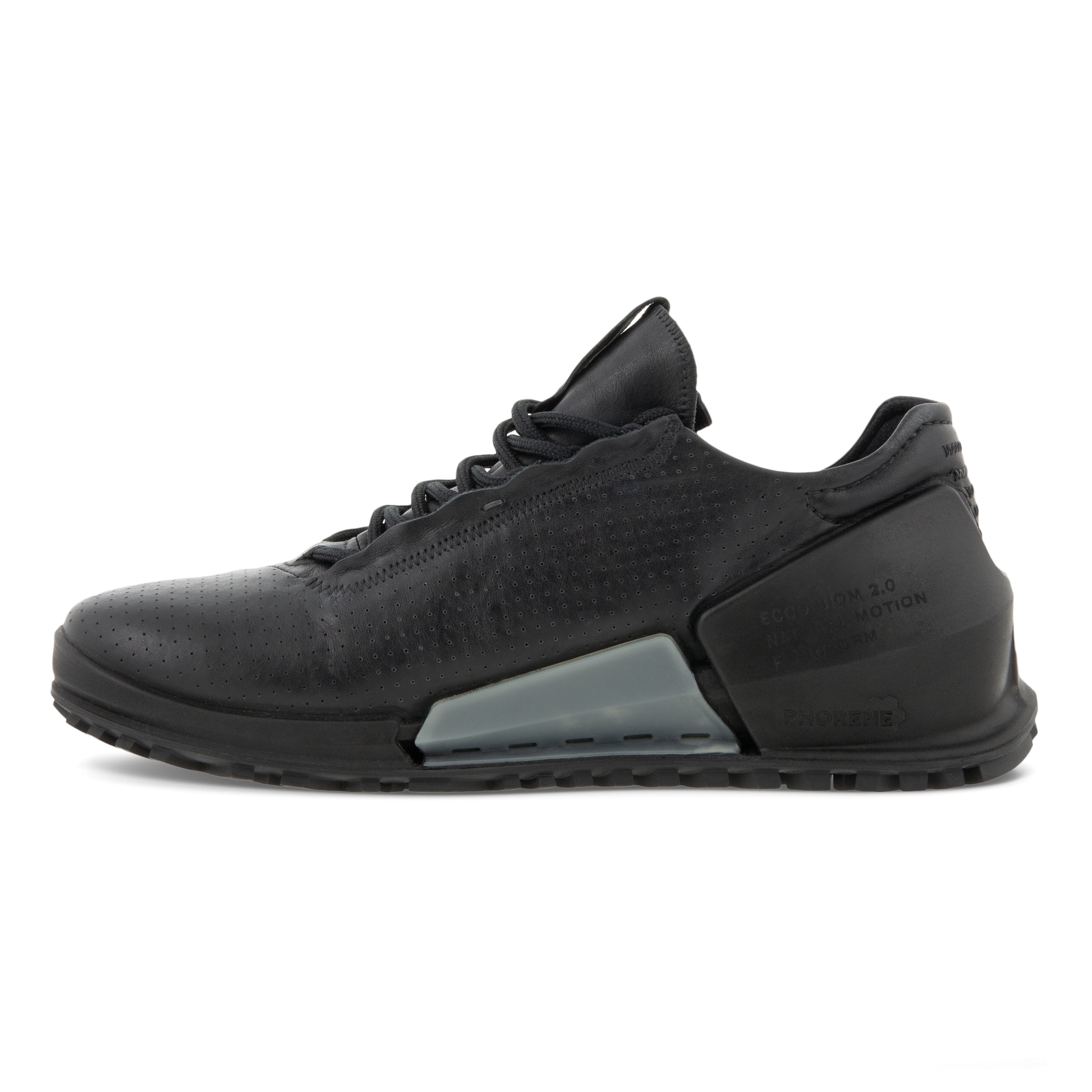 ECCO BIOM 2.0 Low ウィメンズ レザースニーカー - Black - Inside