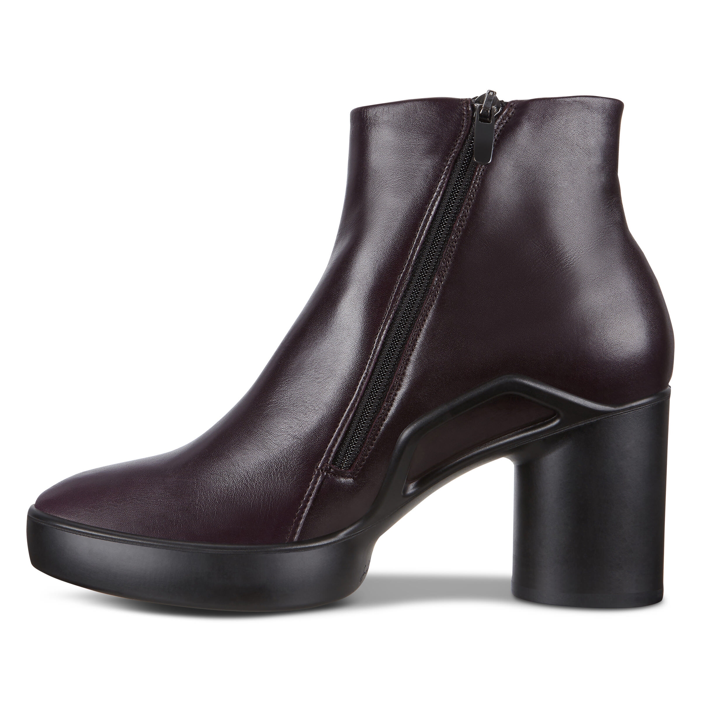 ECCO Shape Sculpted Motion 55 Women's Ankle Boot - Purple - Inside