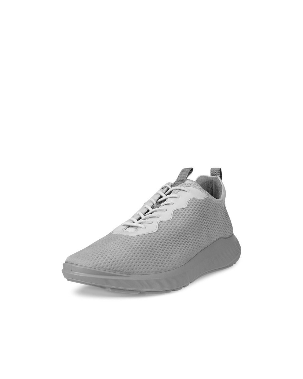 Men's ECCO® ATH-1FW Nubuck Sneaker - Grey - Main