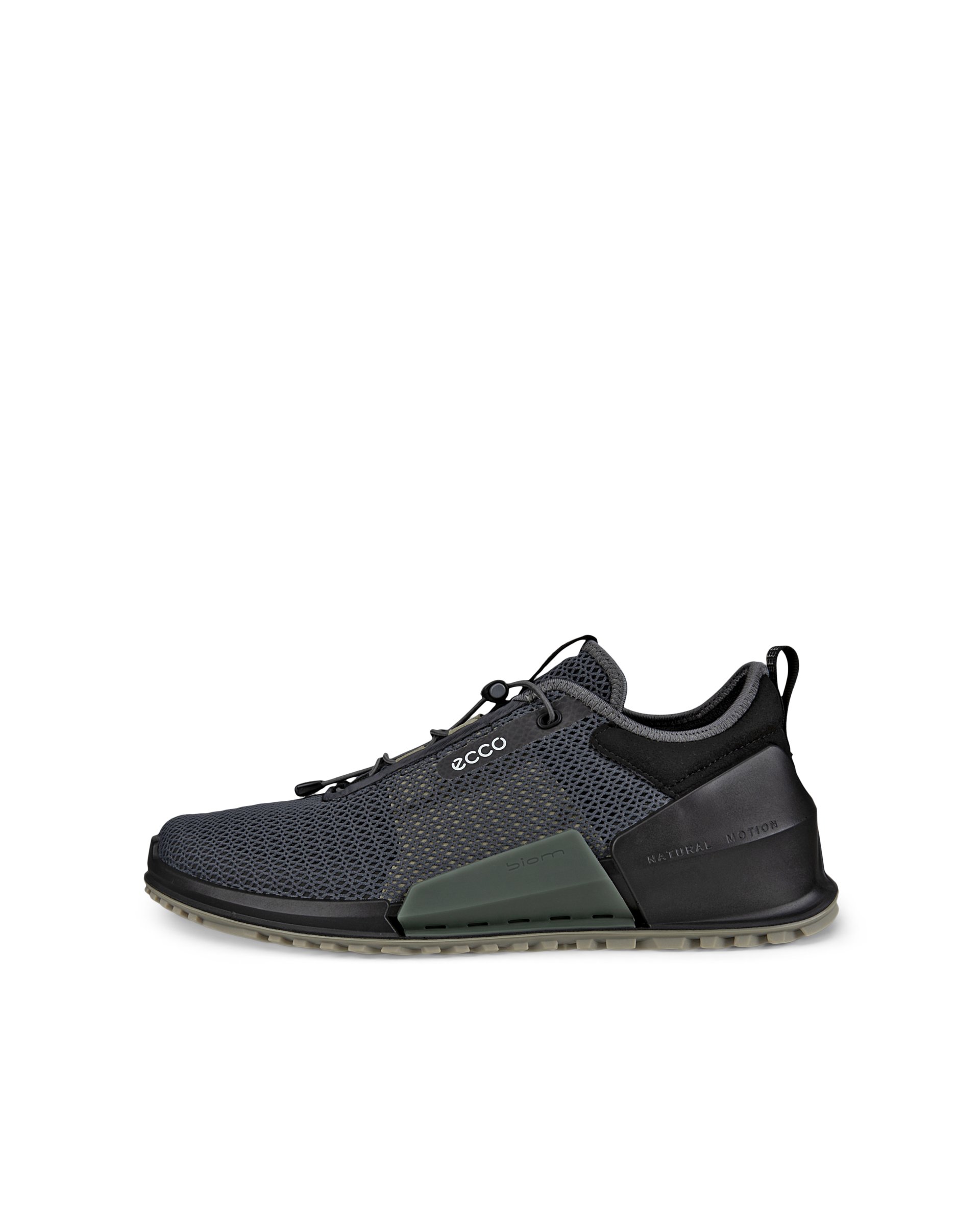 ECCO® Biom 2.0 Low Breathru baskets en toile pour homme - Gris - Outside