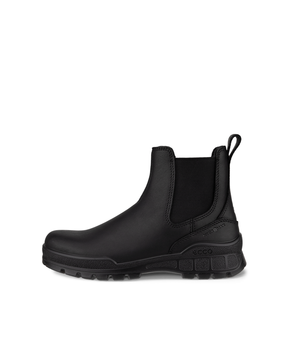 Women s ECCO Track 25 Leather Chelsea Boot Black