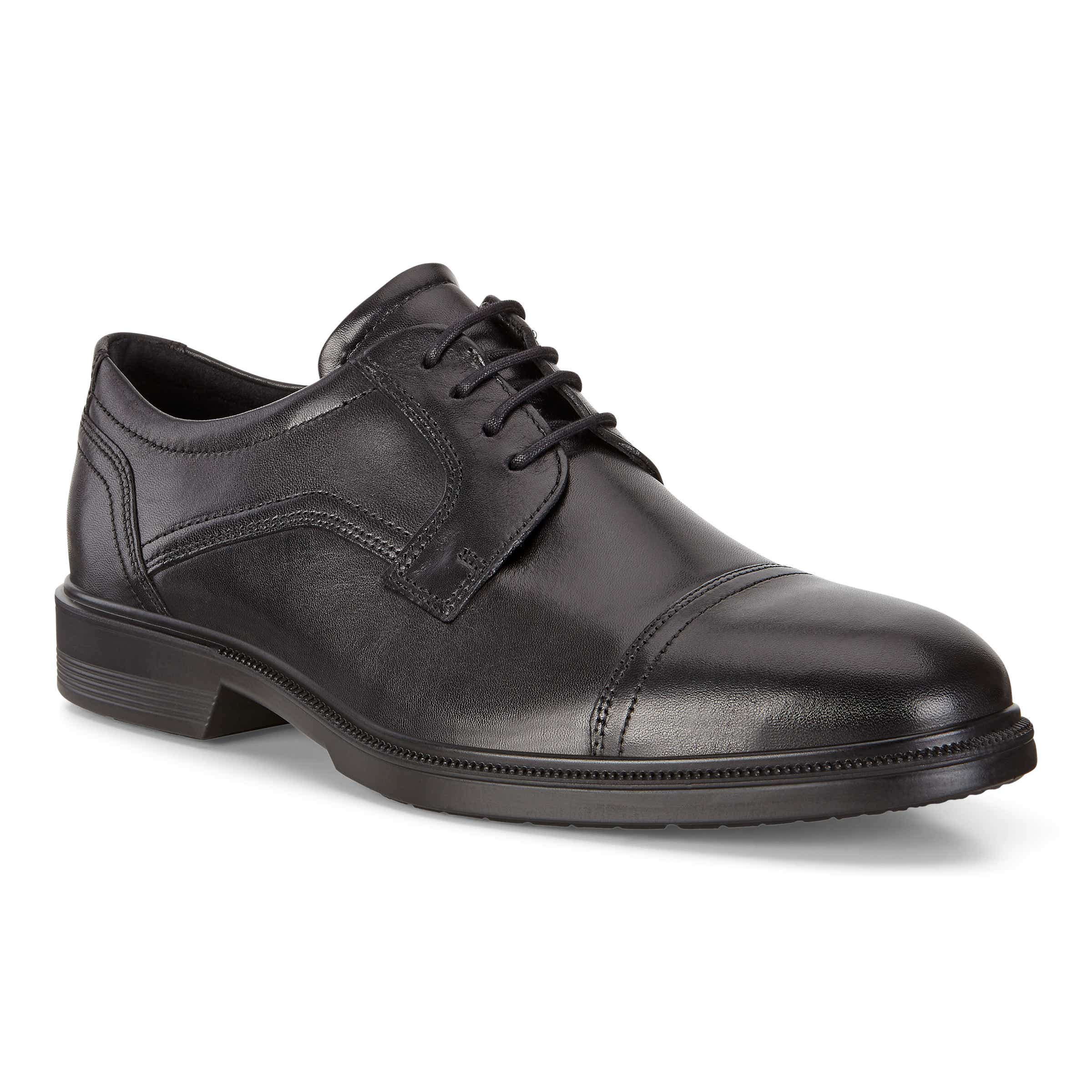 ECCO Men Lisbon Cap Toe Tie - Black - Main