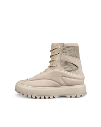 ECCO Street Ace RAL7000 ウィメンズ ヌバックブーツ - Beige - Outside