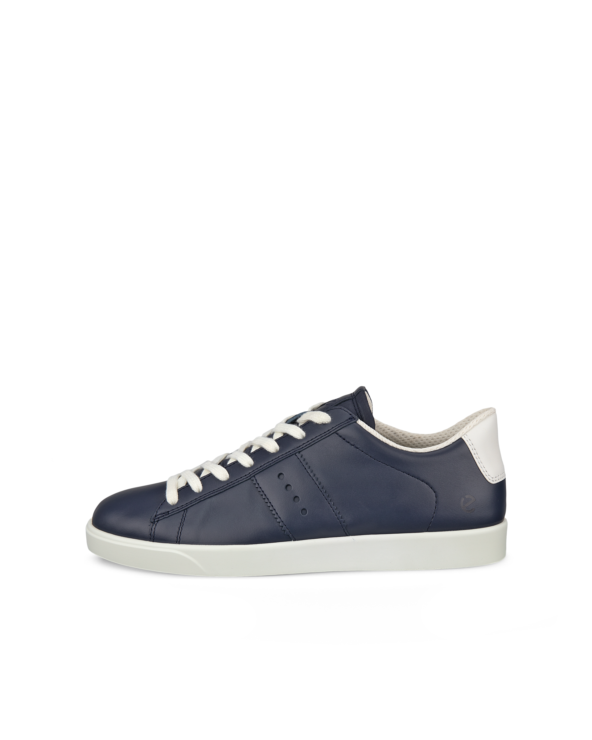 Zapatillas de piel ECCO® Street Lite para mujer - Azul - Outside