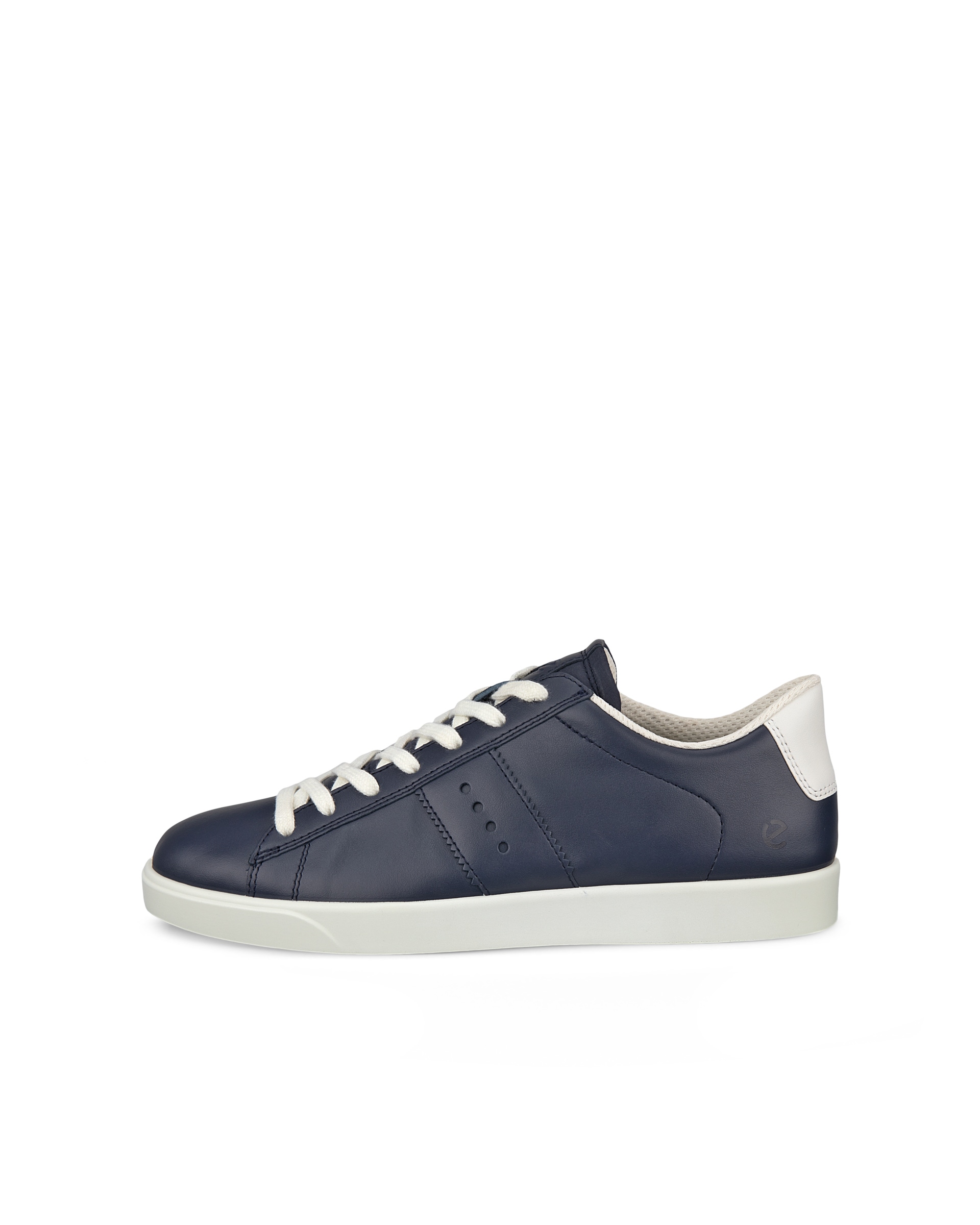 Zapatillas de piel ECCO® Street Lite para mujer - Azul - Outside