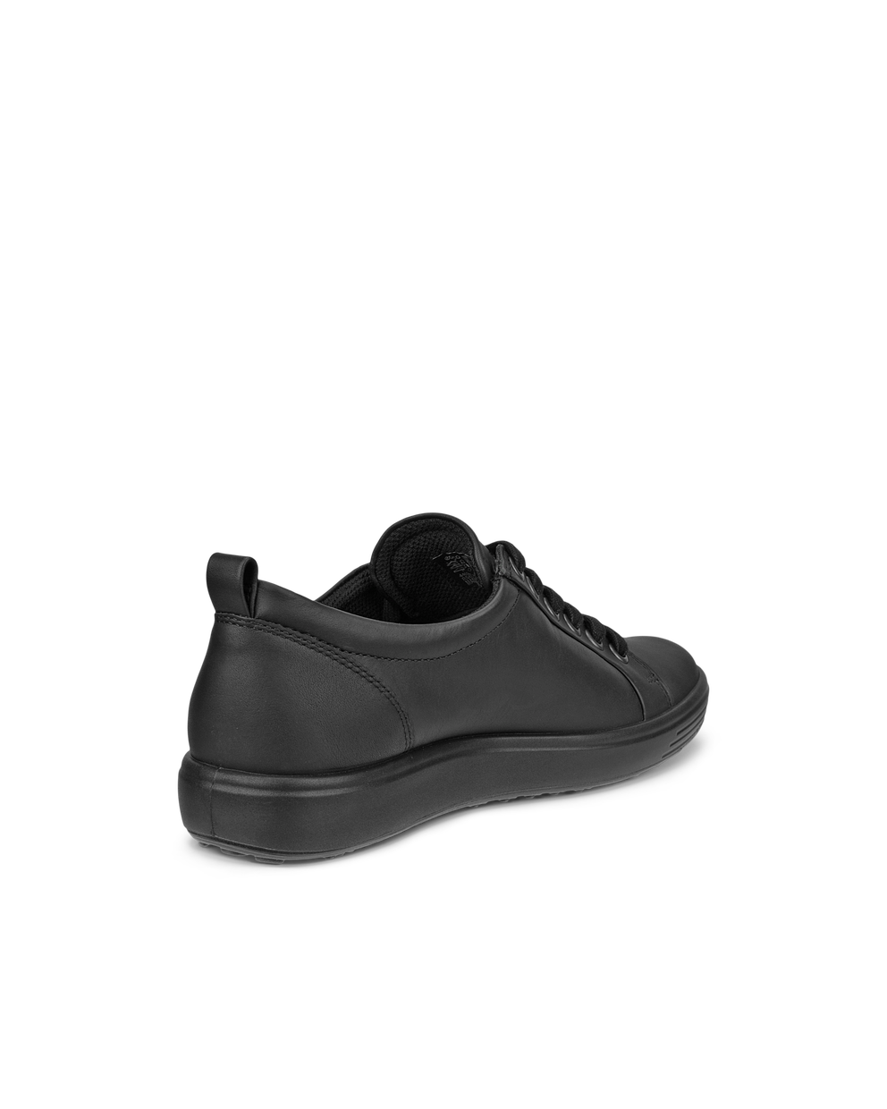 ECCO® Soft 7 baskets en cuir Gore-Tex pour femme - Noir - Back