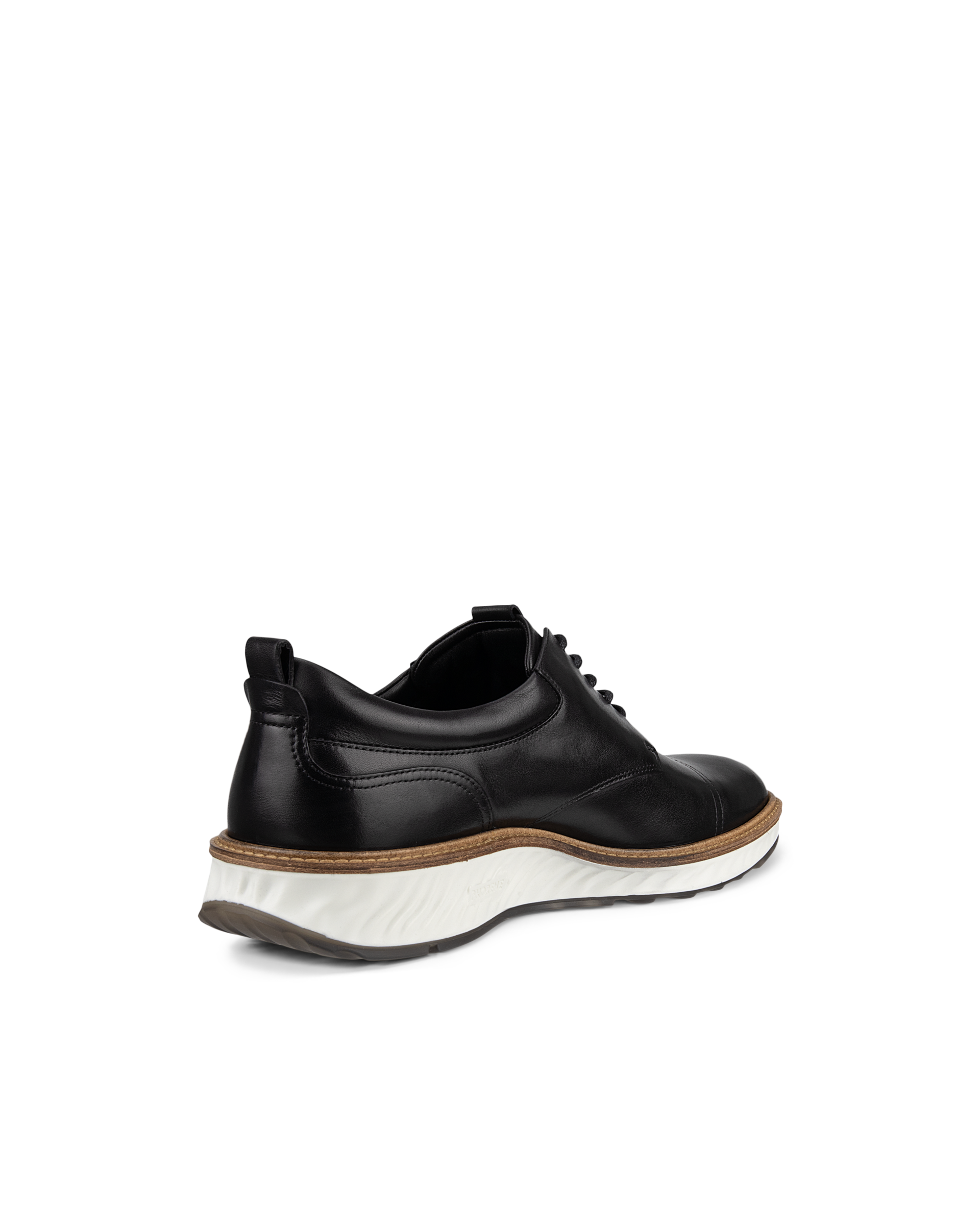 ECCO® ST.1 Hybrid derbies cuir pour homme - Noir - Back