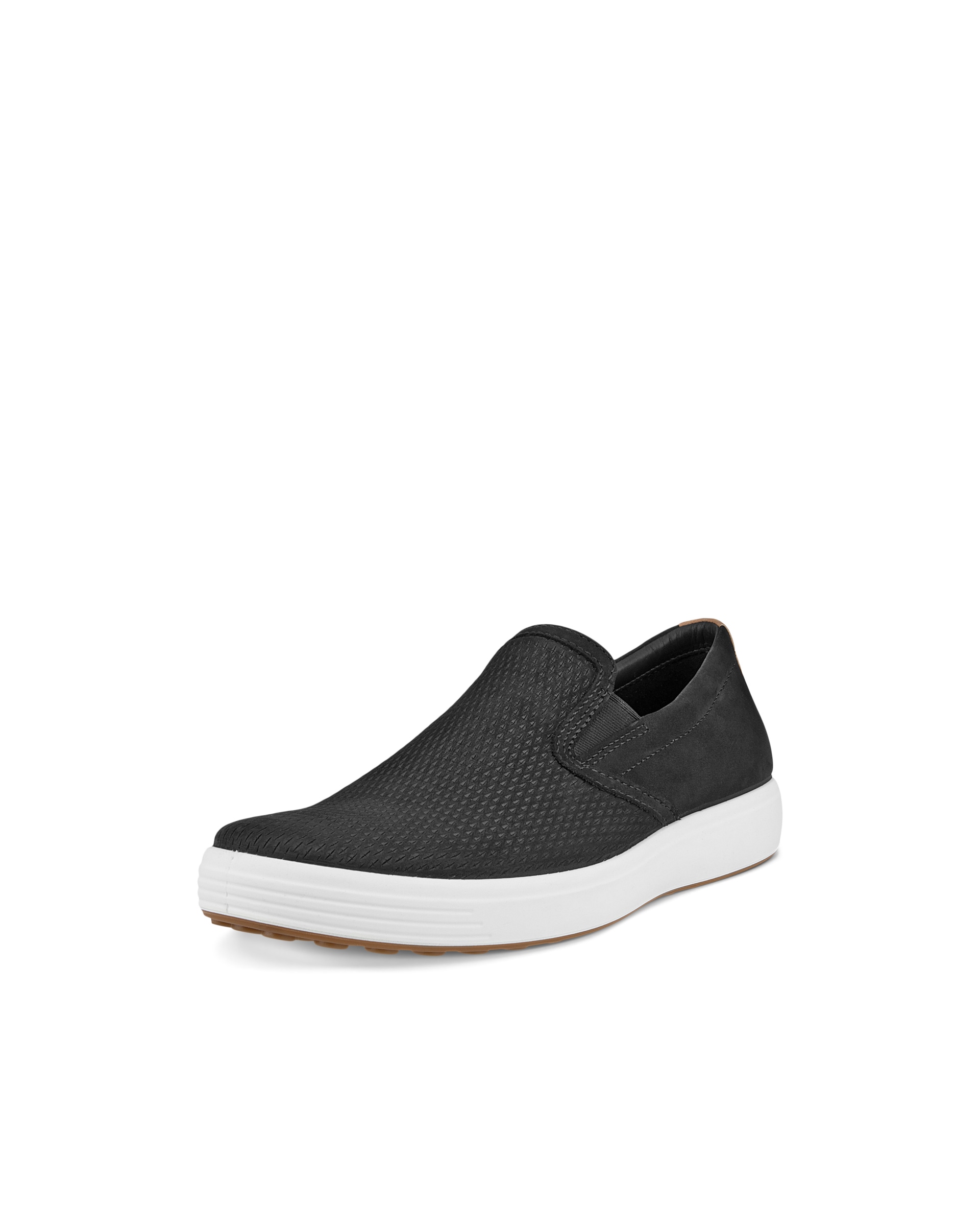 ECCO SOFT 7 MEN'S SLIP-ON - Black - Main