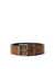 Men's ECCO® Casual Leather Belt - Brown - Main