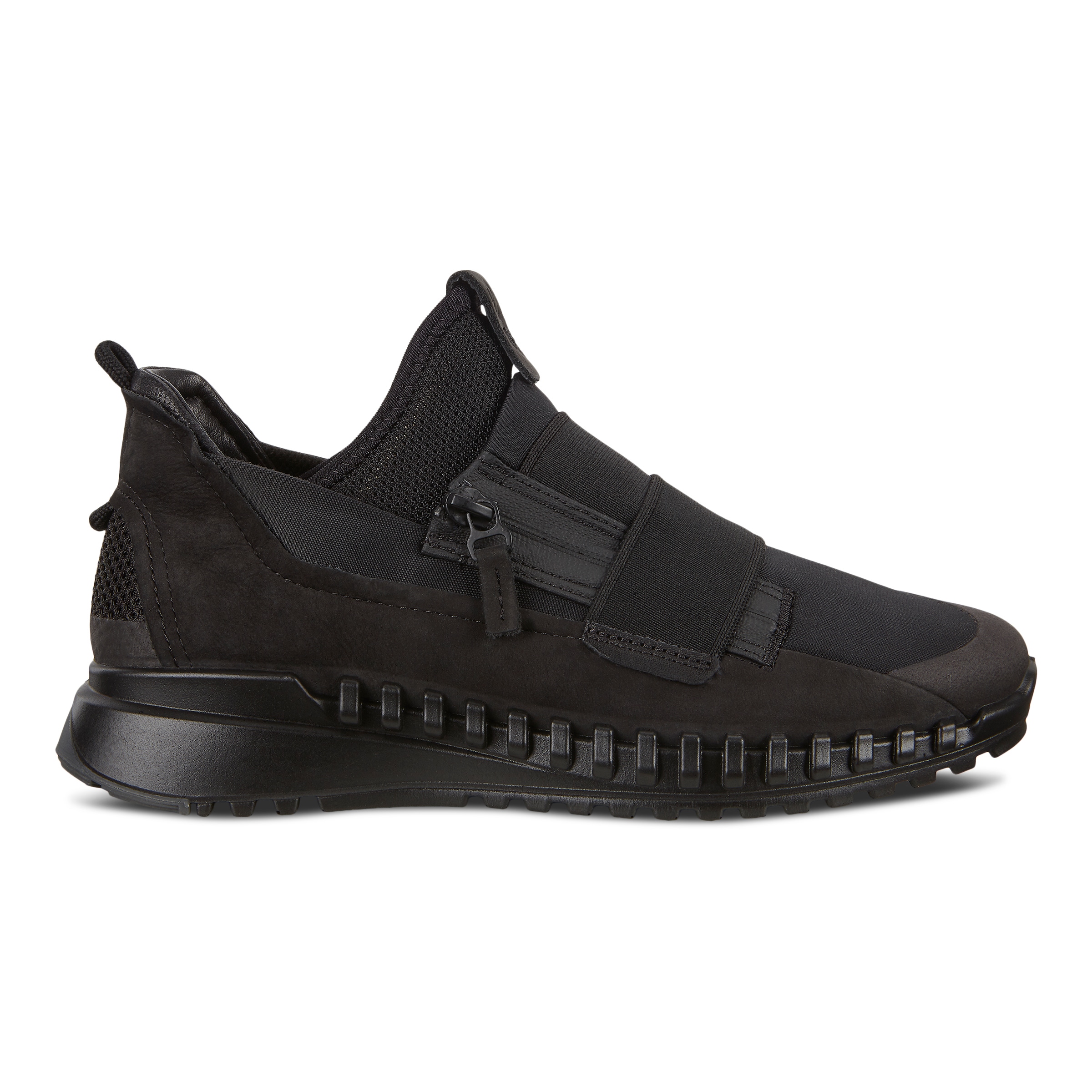 ECCO Women Zipflex Slip-on - Black - Outside