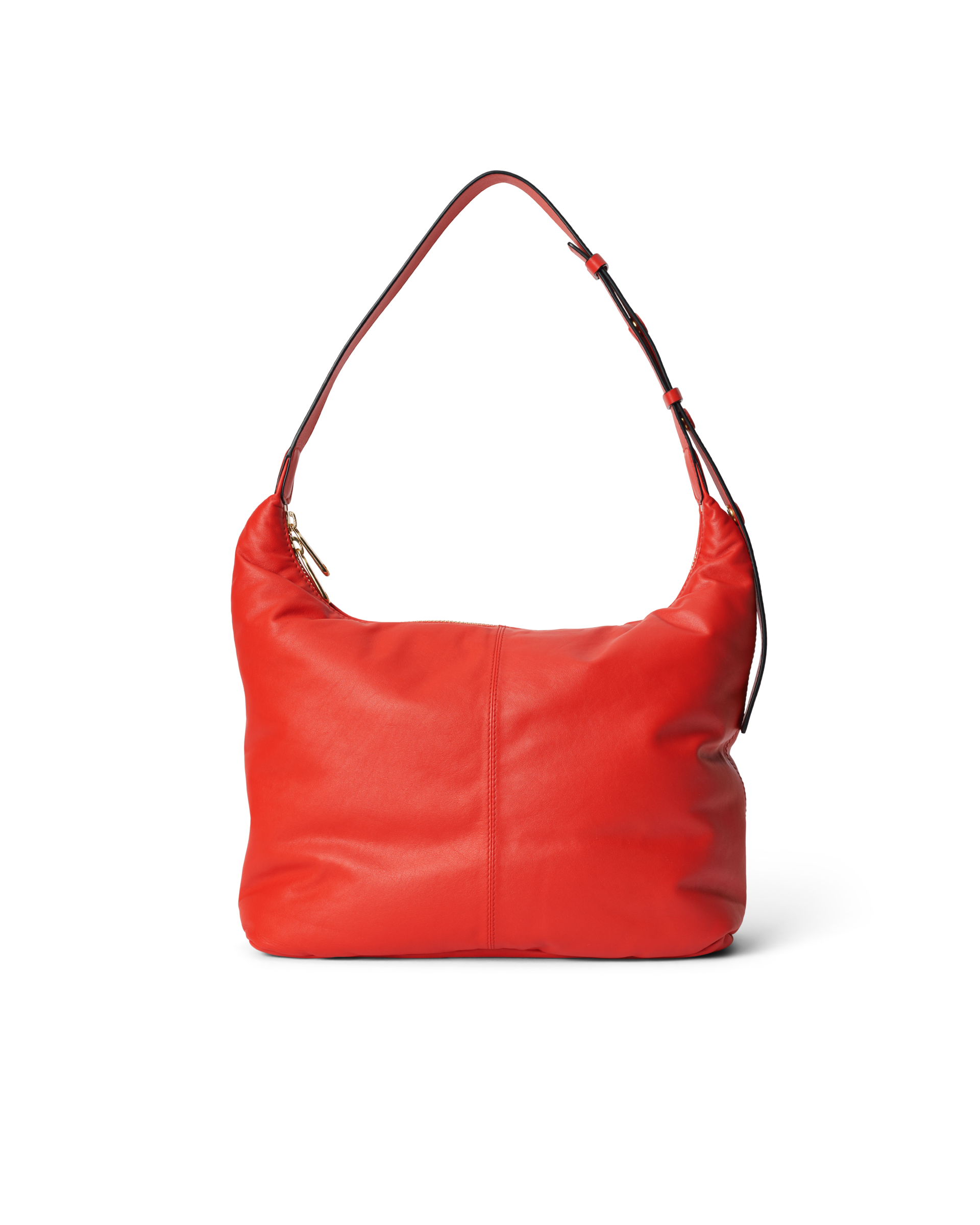 ECCO® Leather Hobo Bag - Red - Back